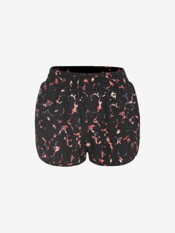 Allover Flame Printed Quick-dry Sports Shorts