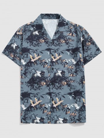 Chinese Painting Shirt And Shorts Set