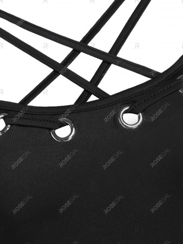 Crossbanding Collar Solid A Line Dress