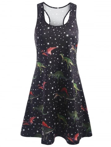 Dinosaur Racerback Tank Dress