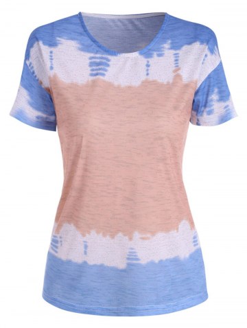 Dip Dye Print Basic Tee
