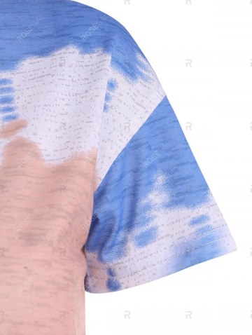 Dip Dye Print Basic Tee