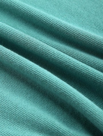 Double-v Slinky Midi Knitted Dress