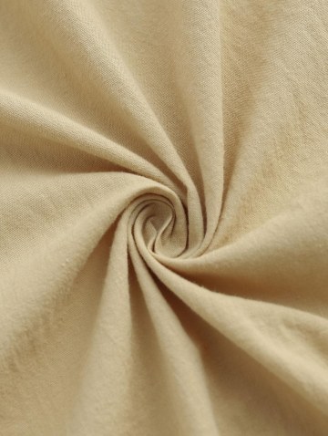 Embroidery Flower Bird Short Sleeves Shirt