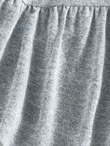 Peplum Hem Marled Cami Top