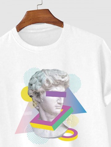 Renaissance Art Sculpture Printed T-shirt