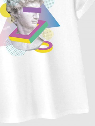 Renaissance Art Sculpture Printed T-shirt