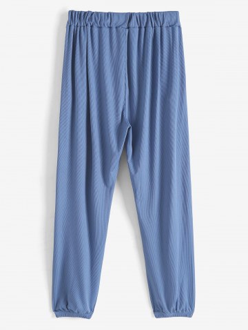 Ribbed Beam Feet Pull On Pants