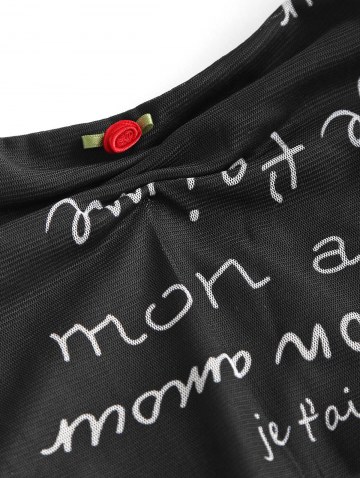 Rose Applique Tie Back Mesh Napkin Top