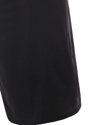 Silky Side Slit Cowl Open Back Slinky Slip Dress