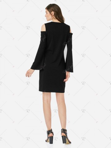 Zan.style Open Shoulder Slim Dress