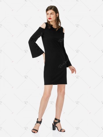 Zan.style Open Shoulder Slim Dress