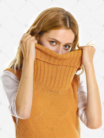 Zan.style Sleeveless Sweater Jumper Skirt